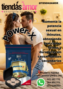 Powers x Potenciador y Retardante Producto de origen 100 natural.